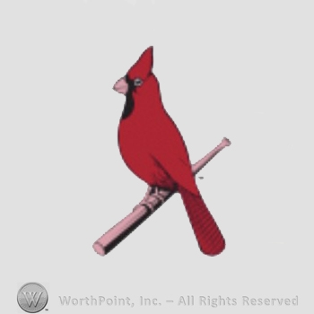 St. Louis Cardinals sport logo: a cardinal on a bat.