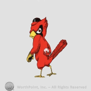 St. Louis Cardinals sport logo: a cardinal in a pitching stance.
