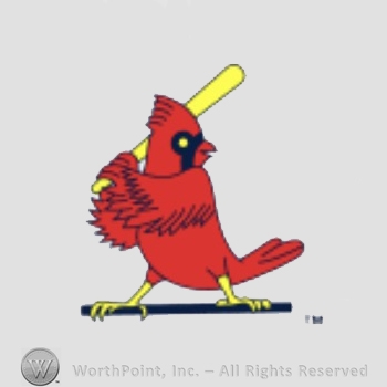 St. Louis Cardinals sport logo: a cardinal in a batting stance.