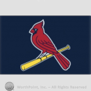 St. Louis Cardinals sport logo: cardinal on a baseball bat.