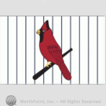 St. Louis Cardinals sport logo: a cardinal on a bat.