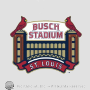 St. Louis Cardinals sport logo: Busch Stadium St. Louis.