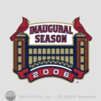 St. Louis Cardinals sport logo: Busch Stadium St. Louis.