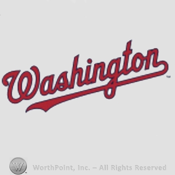 Washington Nationals sport logo: Washington.