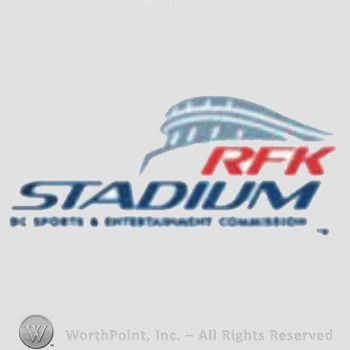 Washington Nationals sport logo: RFK Stadium.