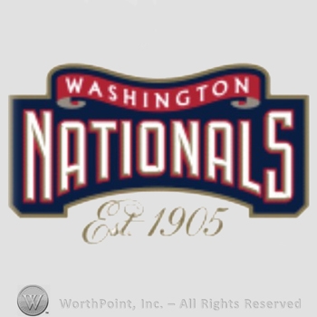 Washington Nationals sport logo: Washington Nationals Est. 1905.