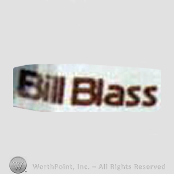 Clothing label : Bill Blass.