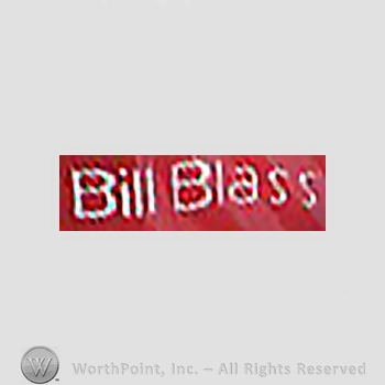 Clothing label : Bill Blass.