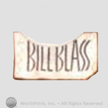 Clothing label : Bill Blass.
