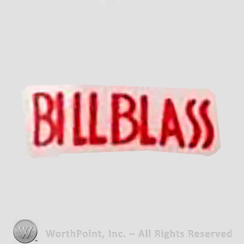 Clothing label : Bill Blass.