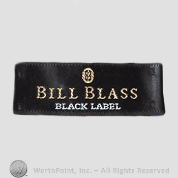 Clothing label : Bill Blass.