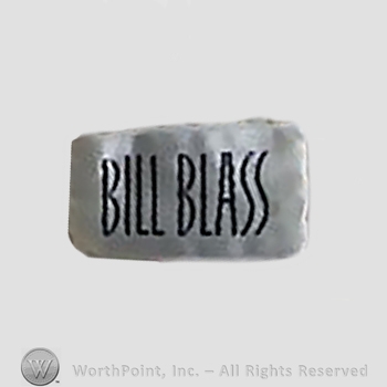 Clothing label : Bill Blass.