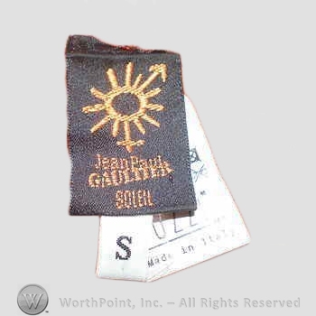 Clothing label : Jean Paul Gaultier.