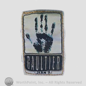 Clothing label : Jean Paul Gaultier.