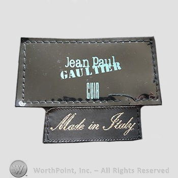 Clothing label : Jean Paul Gaultier.