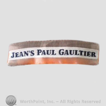 Clothing label : Jean Paul Gaultier.