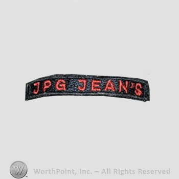 Clothing label : Jean Paul Gaultier.