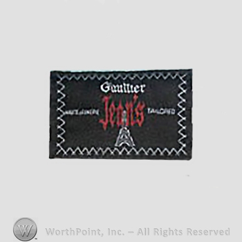 Clothing label : Jean Paul Gaultier.