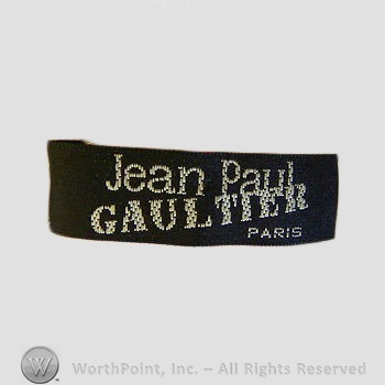 Clothing label : Jean Paul Gaultier.