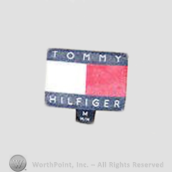 Clothing label : Tommy Hilfiger.