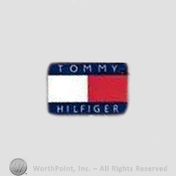 Clothing label : Tommy Hilfiger.