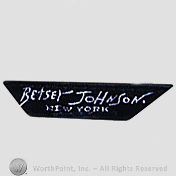 Clothing label : Betsey Johnson.