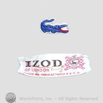 Clothing label : LaCoste.