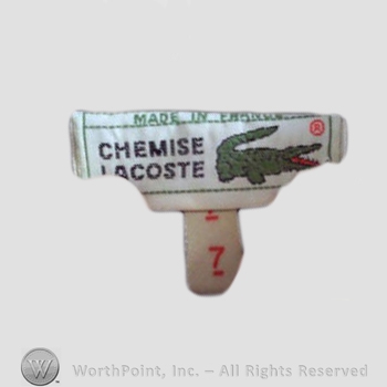 Clothing label : LaCoste.