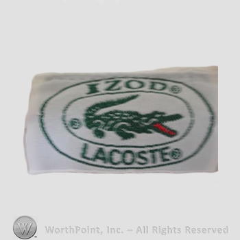 Clothing label : LaCoste.