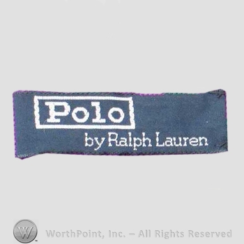 Clothing label : Ralph Lauren.