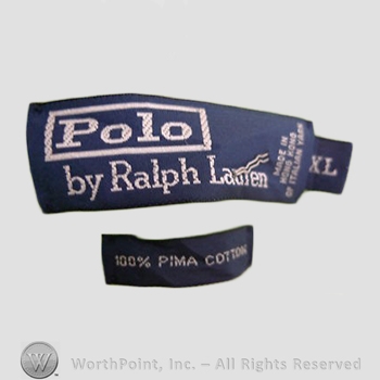 Clothing label : Ralph Lauren.