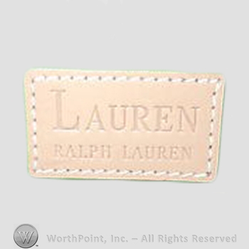 Clothing label : Ralph Lauren.
