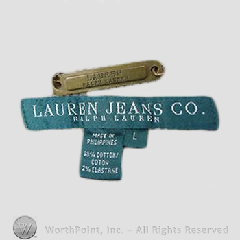 Clothing label : Ralph Lauren.