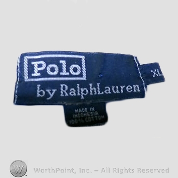 Clothing label : Ralph Lauren.