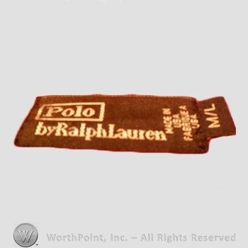 Clothing label : Ralph Lauren.