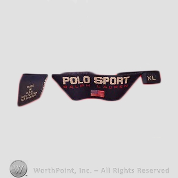 Clothing label : Ralph Lauren.