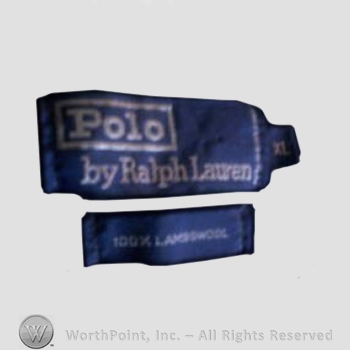Clothing label : Ralph Lauren.