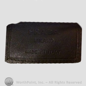 Clothing label : Prada.