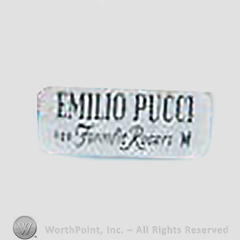 Clothing label : Emilio Pucci.