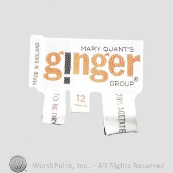 Clothing label : Mary Quant.