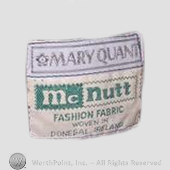 Clothing label : Mary Quant.