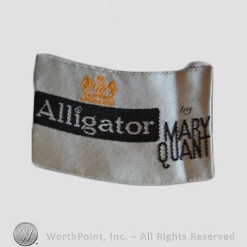 Clothing label : Mary Quant.