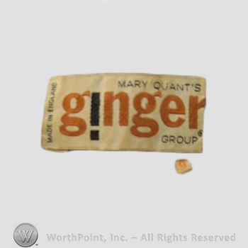 Clothing label : Mary Quant.