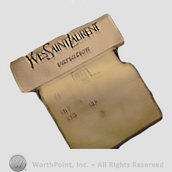 Clothing label : Yves Saint Laurent.