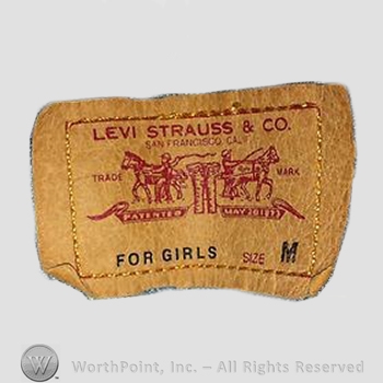 Clothing label : Levi Strauss.