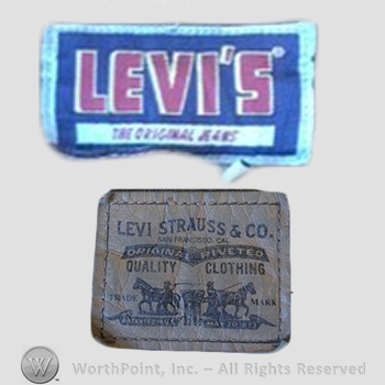 Clothing label : Levi Strauss.