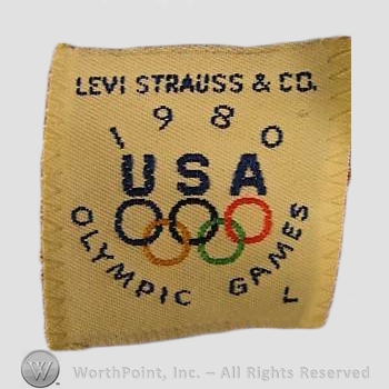 Clothing label : Levi Strauss.
