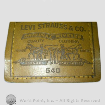 Clothing label : Levi Strauss.