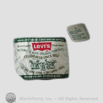 Clothing label : Levi Strauss.