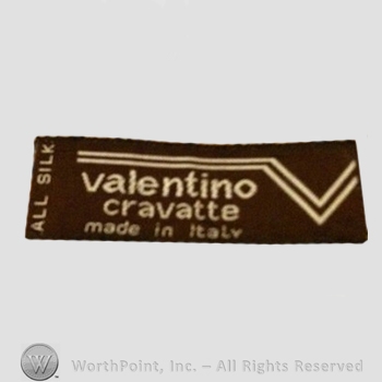 Clothing label : Valentino.